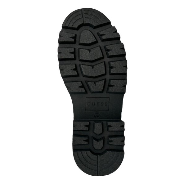 GUESS VALICIA Women's Pewter Lug Sole Buckle Combat Boots - Picture 7 of 8